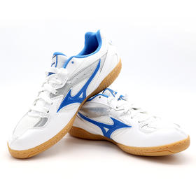美津浓Mizuno 81GA183028 专业乒乓球运动鞋 蓝/白色