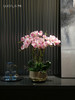 蝴蝶兰仿真花轻奢高档兰花手感保湿假花盆景客厅大堂酒店装饰摆件 商品缩略图1