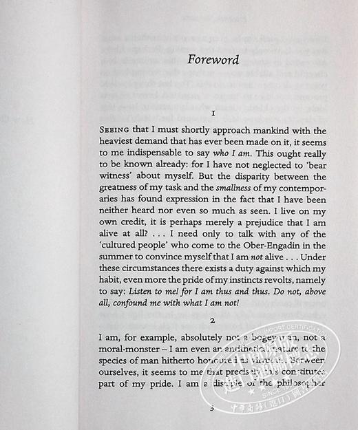 【中商原版】尼采：天才，舍我其谁？ 英文原版 Penguin Great Ideas : Why I Am So Wise Friedrich Nietzsche 商品图5