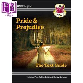 【中商原版】英国CGP原版 New GCSE English Text Guide - Pride and Prejudice新GCSE英语文本指南-傲慢与偏见