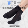 【任选6双99.5】莫代尔柔软光泽透气滑爽轻薄平纹暗纹提花中邦短邦男袜 商品缩略图3