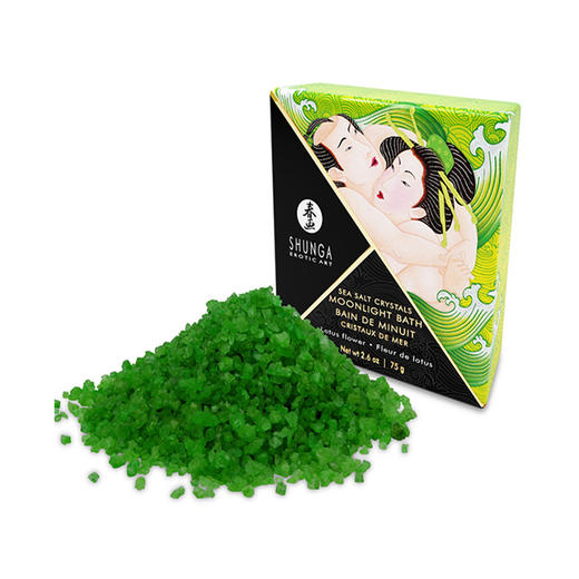 SHUNGA春画 月光浴香味泡沫水晶死海浴盐 Moonlight bath 75g 商品图3