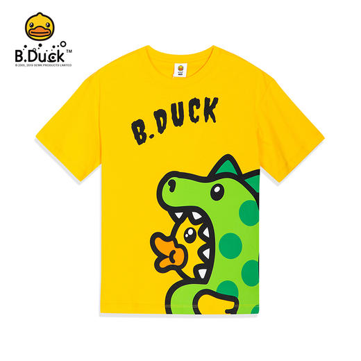 B.Duck小黄鸭童装儿童夏季短袖T恤105-170码 MBF2202321 商品图5