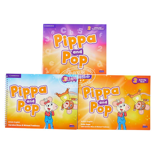 【中商原版】Pippa and Pop Level 2 英文原版剑桥幼儿英语级别2套装3册 学生书+活动用书+练习册 学龄前儿童幼教启蒙识字算术 商品图2