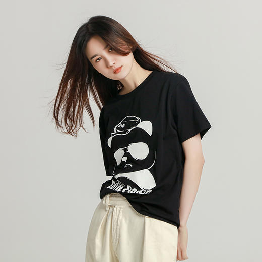 【路上海】原创T恤 No.57b 国宝熊猫 商品图3