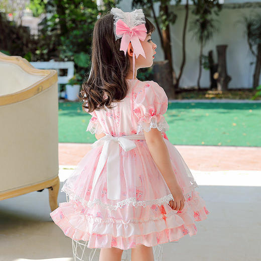 DY-8620夏季新款儿童洛丽塔裙小女孩ita可爱蓬蓬裙女童连衣裙 商品图3