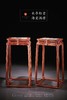 红桥红  家具严选  缅甸花梨（大果紫檀）【石面 洪氏 带托泥方几】 商品缩略图0