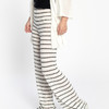 女士2022夏季新款绢丝混纺条纹长裤 商品缩略图2