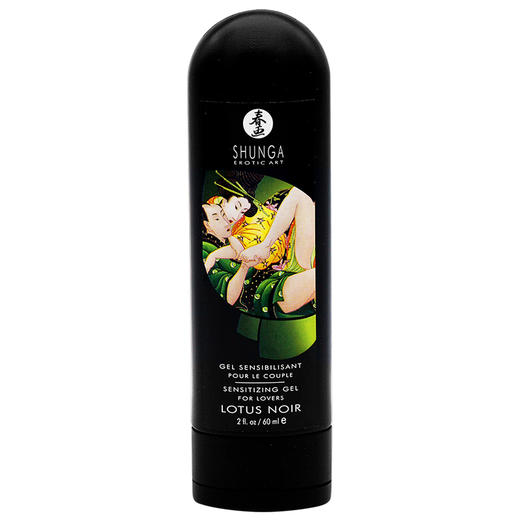 SHUNGA春画 莲花凝胶 Lotus noir 男女适用高潮液 商品图1