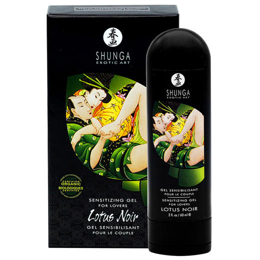 SHUNGA春画 莲花凝胶 Lotus noir 男女适用高潮液 商品图6
