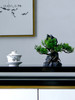 新中式仿真盆景观迎客松摆件玄关客厅酒店办公室酒店茶桌软装造景 商品缩略图3