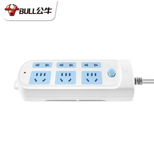 【仅供集采】公牛（BULL）GN-609 新国标插座插线板插排电源拖线板带开关 商品图0
