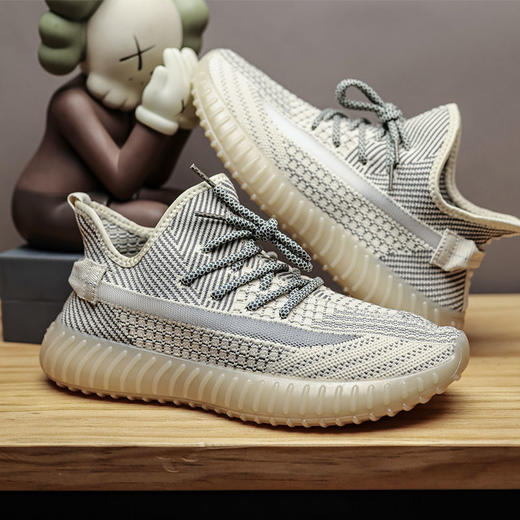 跑步运动鞋子男女潮流学生休闲小白板鞋2023新款网鞋sjmh14 商品图5