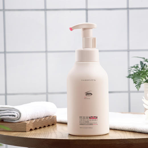 Haservey/海瑟薇 怦然心动 脯氨酸沐浴洁面慕斯500ML*2瓶 商品图4
