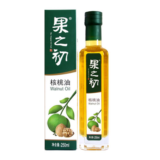 新疆和田果之初核桃油  250ML/瓶 商品图0