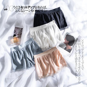 NASSIF 夏季新品 薄款凉凉裤安全裤女防走光二合一打底裤短裤无痕不卷边