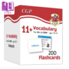 【中商原版】英国CGP原版 11+ Vocabulary Flashcards - Ages 10-11 商品缩略图0