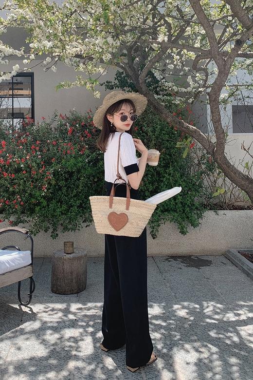 金蘑菇菇【三防滑滑防晒裤】防晒防透后腰松紧+前腰系带休闲长裤 商品图6