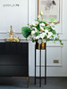假花仿真花摆设客厅酒店商场落地花艺摆件高档金属架轻奢装饰插花 商品缩略图3