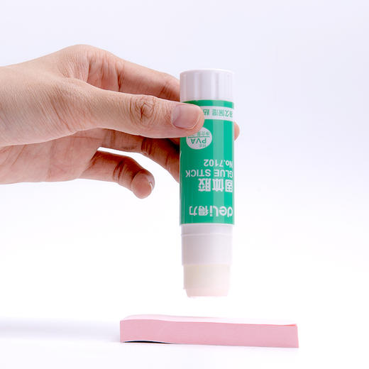 【仅供集采】得力7102固体胶12支装9g21g36g大号7103固体胶棒胶水高粘度强力幼儿园儿童小学生手工课diy办公财务用 商品图3