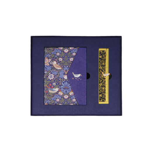 V&A博物馆莓小偷系列笔记本铜书签尺礼盒套装 商品图4