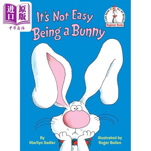 【中商原版】It'S Not Easy Being A Bunny 长耳兔 成为兔子不容易 英文原版 进口原版 3岁到7岁 精装 儿童图画书 Marilyn Sadler 商品图0