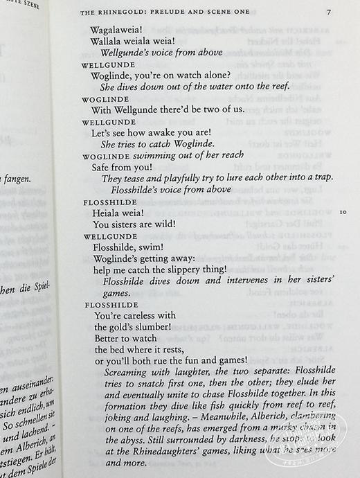 【中商原版】尼伯龙根的指环 Ring Of The Nibelung 英文原版 Richard Wagner 商品图6