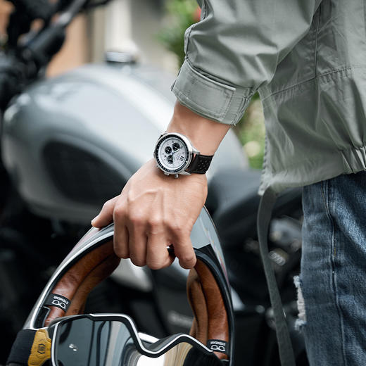 西铁城官方正品FF系列熊猫盘光动能男士手表CA4500-32A 商品图7