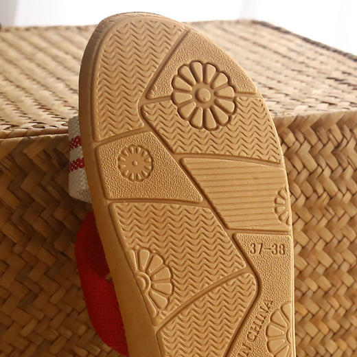 亚麻拖鞋女夏季室内厚底防滑情侣家居凉拖鞋男sjmh02 商品图6