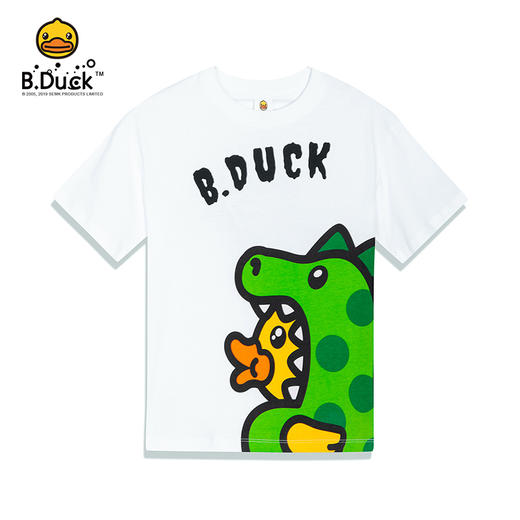 B.Duck小黄鸭童装儿童夏季短袖T恤105-170码 MBF2202321 商品图7