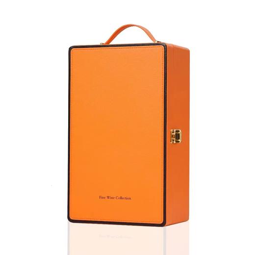 追梦双支皮盒（橙色） 商品图1