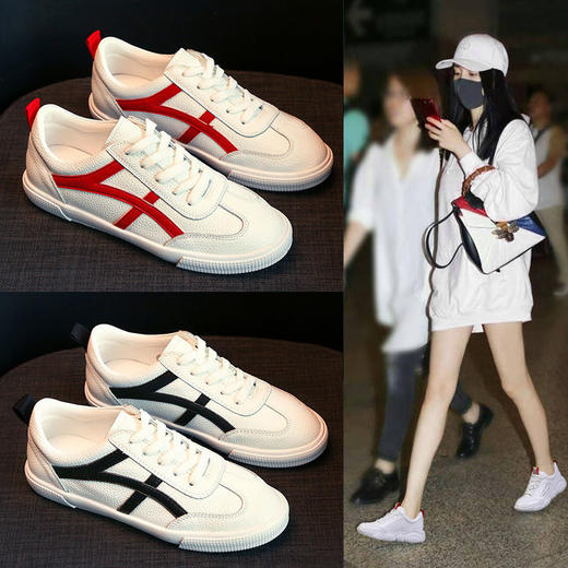 网红女鞋外穿凉拖鞋2023春季新款时尚懒人小白鞋包头半拖单鞋sjmh07 商品图1