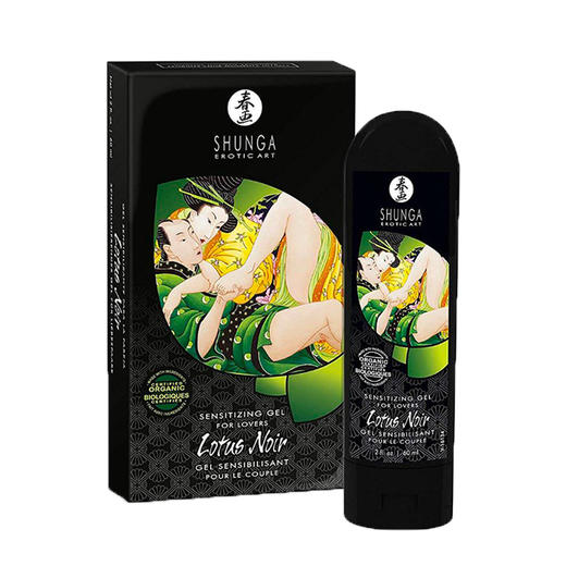 SHUNGA春画 莲花凝胶 Lotus noir 男女适用高潮液 商品图5