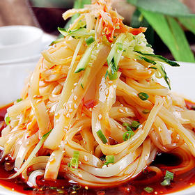 凉皮速食凉拌湿米皮湿红油面皮袋装麻酱擀面皮酸辣味wyt4