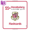 【中商原版】英国CGP原版 11+ Vocabulary Flashcards - Ages 10-11 商品缩略图1