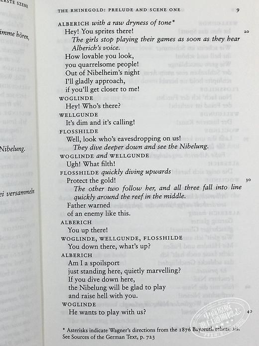 【中商原版】尼伯龙根的指环 Ring Of The Nibelung 英文原版 Richard Wagner 商品图7