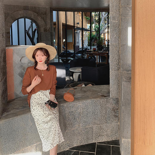 金蘑菇菇【Glamorous 凉凉衣】春夏半永久！慵懒宽松轻薄百搭t恤 商品图1