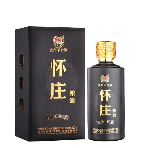 【贵州老字号】怀庄酒 53度酱香型白酒 茅台镇纯粮食坤沙酒 固态发酵 老酒 商务宴请送礼自用 礼盒装500ml 商品图4