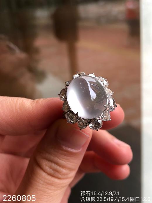 2260805，玻璃蛋面戒指，具体价格微信咨询 商品图3