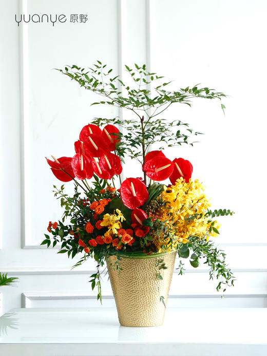 （12款可选）乔迁礼品生日节日开业婚庆商务高端瓶花 商品图4