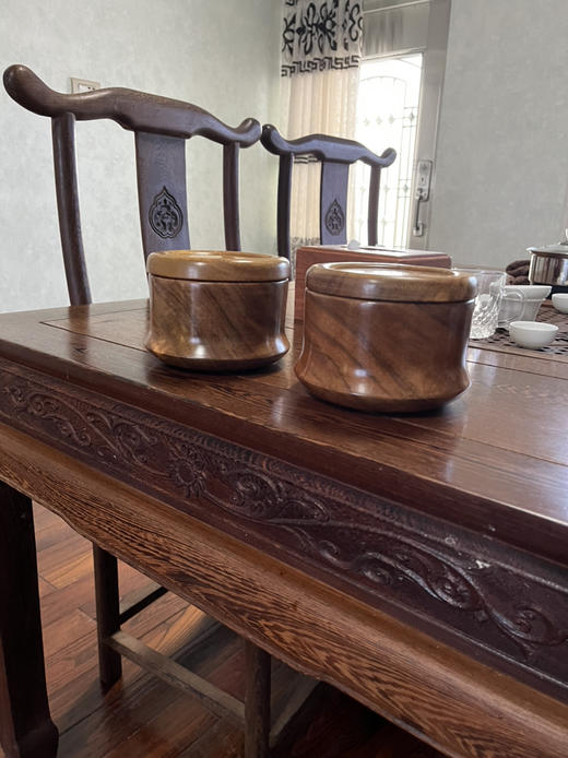 楸木本因坊罐+A7号老云子 商品图11