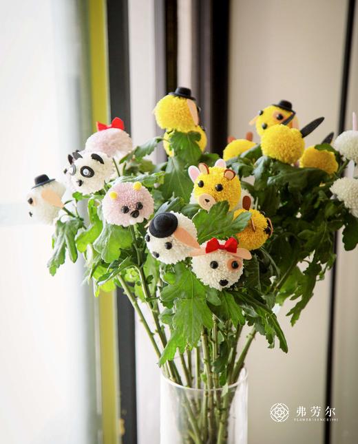儿童节卡通乒乓菊 商品图0
