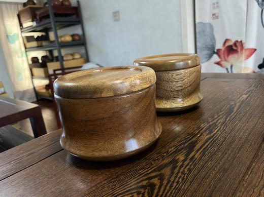 楸木本因坊罐+A7号老云子 商品图3