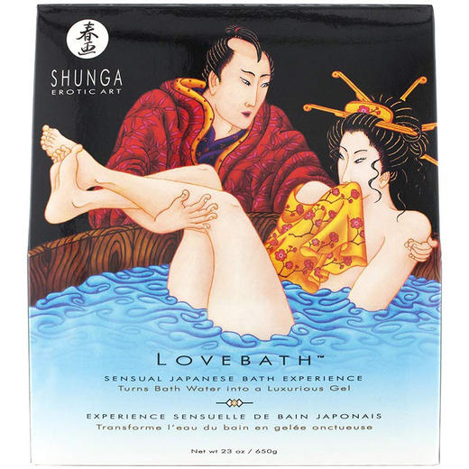 SHUNGA春画 日式情爱果冻浴盐 Lovebath 商品图5