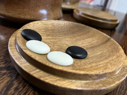 楸木本因坊罐+A7号老云子 商品图10