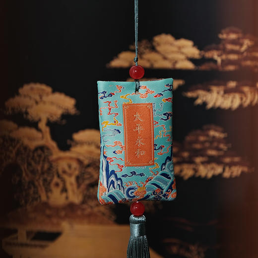 故宫博物院 祈福锦囊·海水江崖系列 商品图4