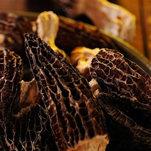 加拿大原装进口天然野生羊肚菌100g营养丰富人工采摘天然晾干锁住营养香味浓郁（跨境） 商品图2