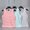 【追求品质，舒适与实穿感】黛唯梵爆款女夏季背心，莱卡棉条纹纯棉，无袖宽松打底内外穿热卖 商品缩略图1