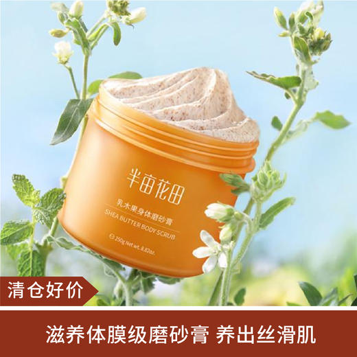 【清仓好价】半亩花田 乳木果磨砂膏 250G 商品图0