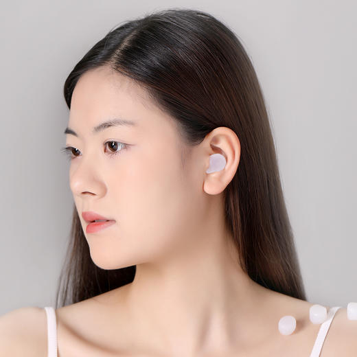 FaSoLa音降噪防水游泳耳塞硅胶隔音耳塞睡眠睡觉专用（6粒） 商品图1
